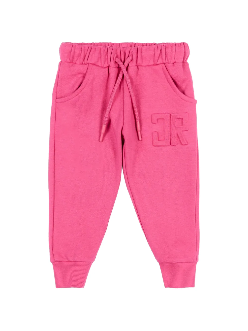 John Richmond Junior embossed-logo track pants - Rosa