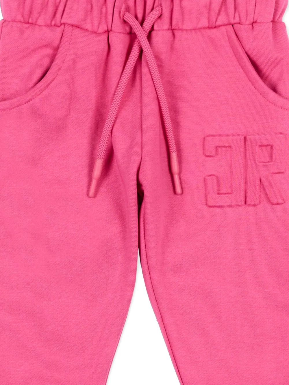 John Richmond Junior Trainingsbroek met logo-reliëf Roze