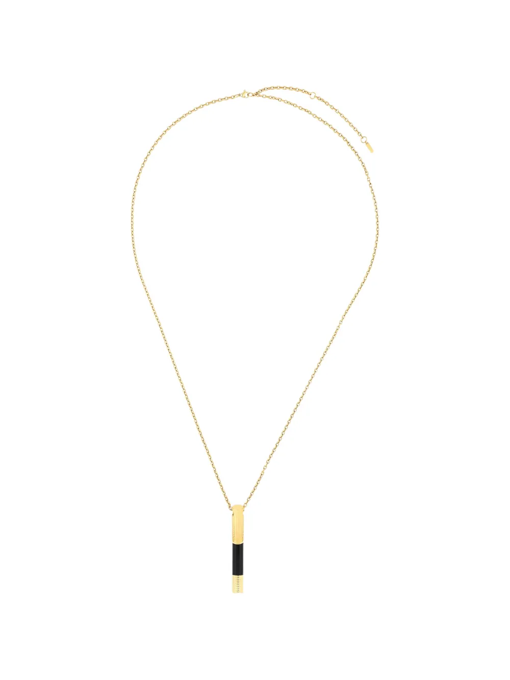 S.T. Dupont Min pen brass pendant necklace - Oro