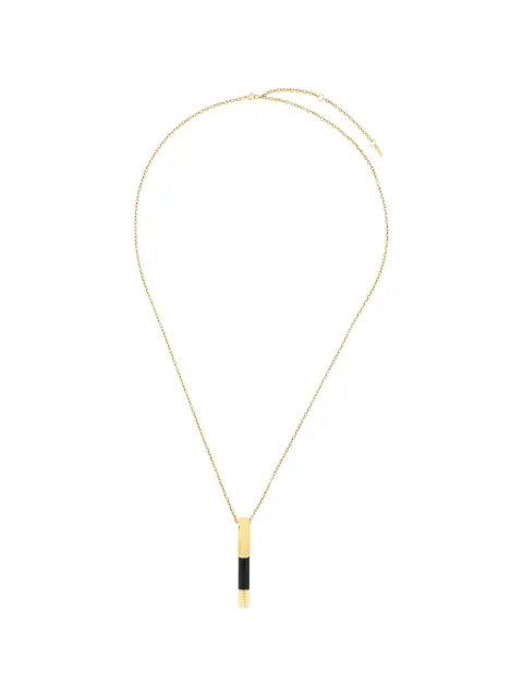 S.T. Dupont Min pen brass pendant necklace