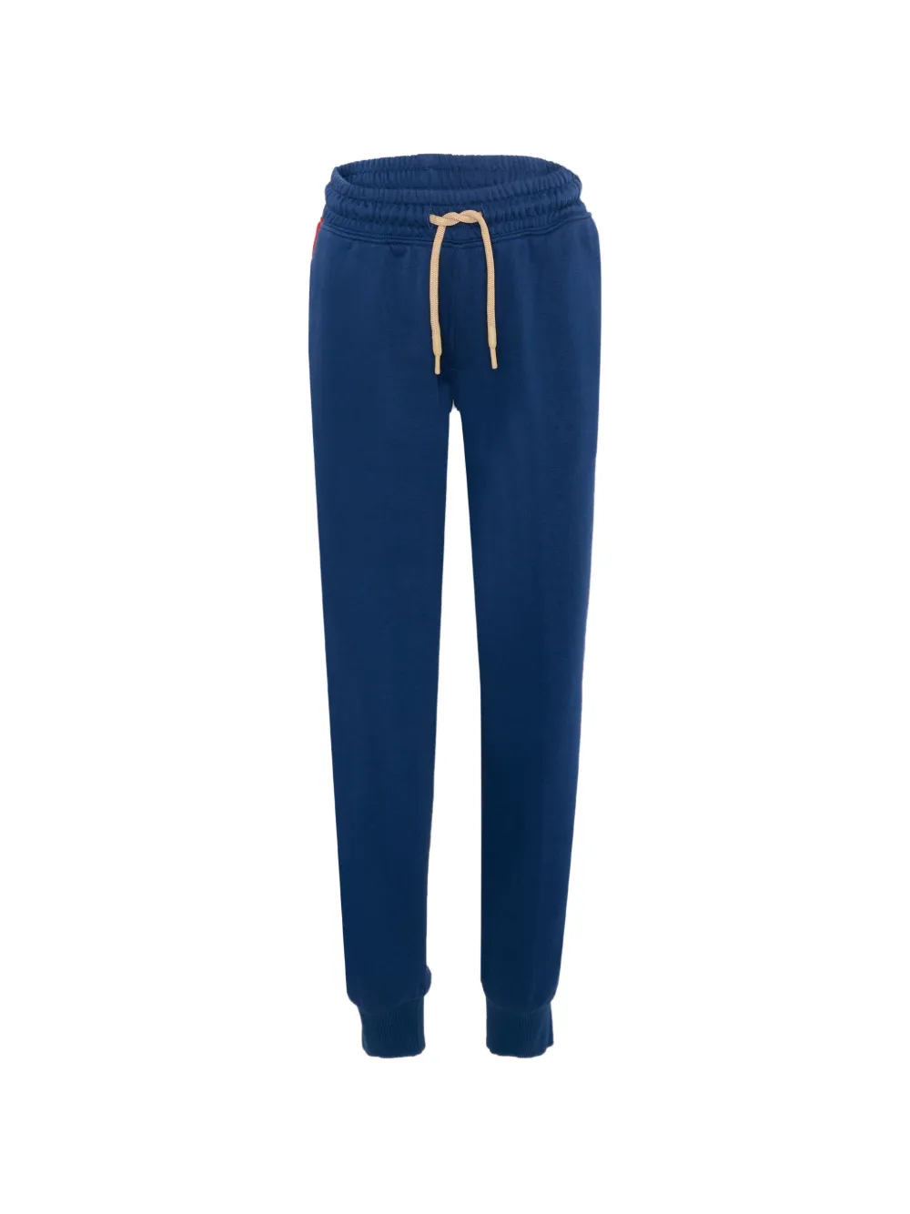 TRUSSARDI JUNIOR striped drawstring trousers - Blu