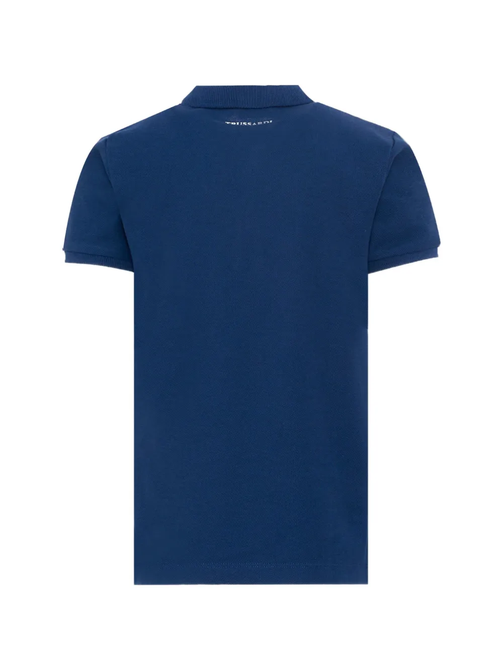  Trussardi Junior Polo De Algodón - Azul 
