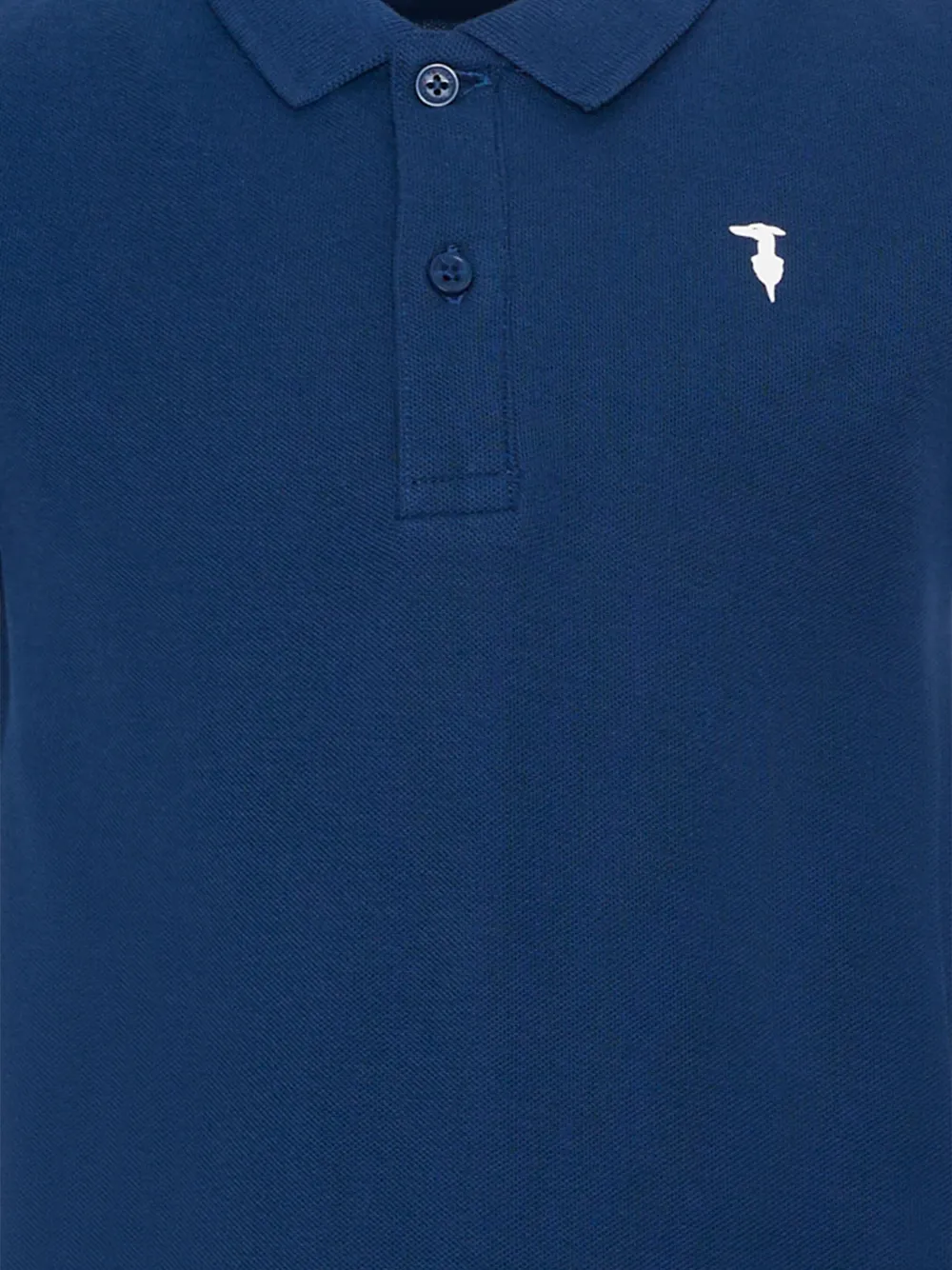  Trussardi Junior Polo De Algodón - Azul 