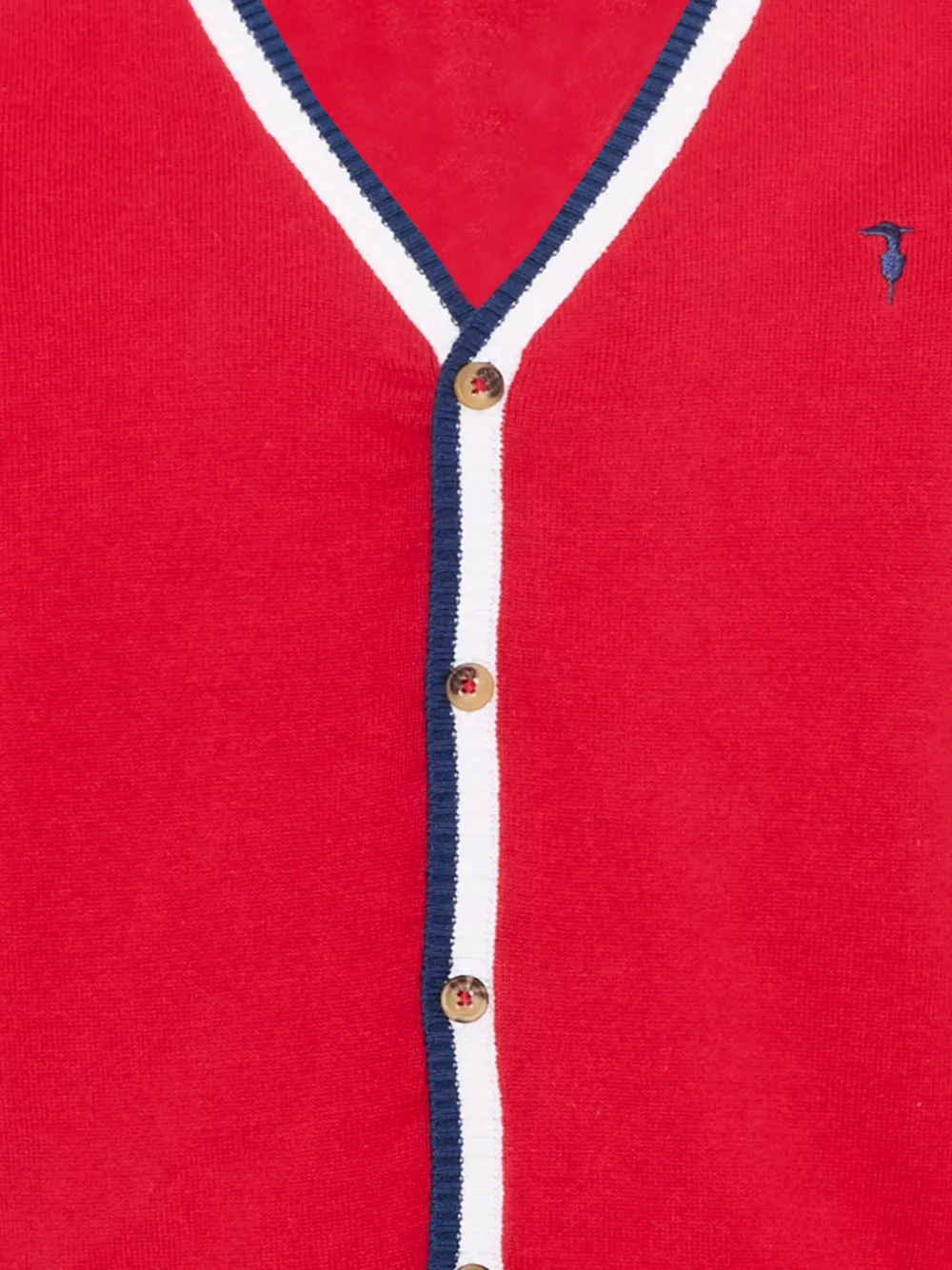 TRUSSARDI JUNIOR Vest met V-hals Rood