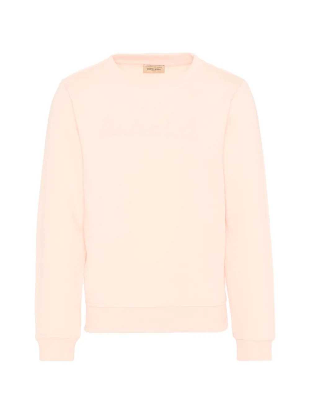 TRUSSARDI JUNIOR crew neck sweatshirt - Rosa