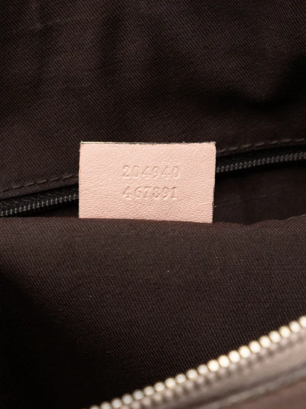Gucci Pre-Owned 2016-2026 GGキャンバス アビー Dリング ショルダー 