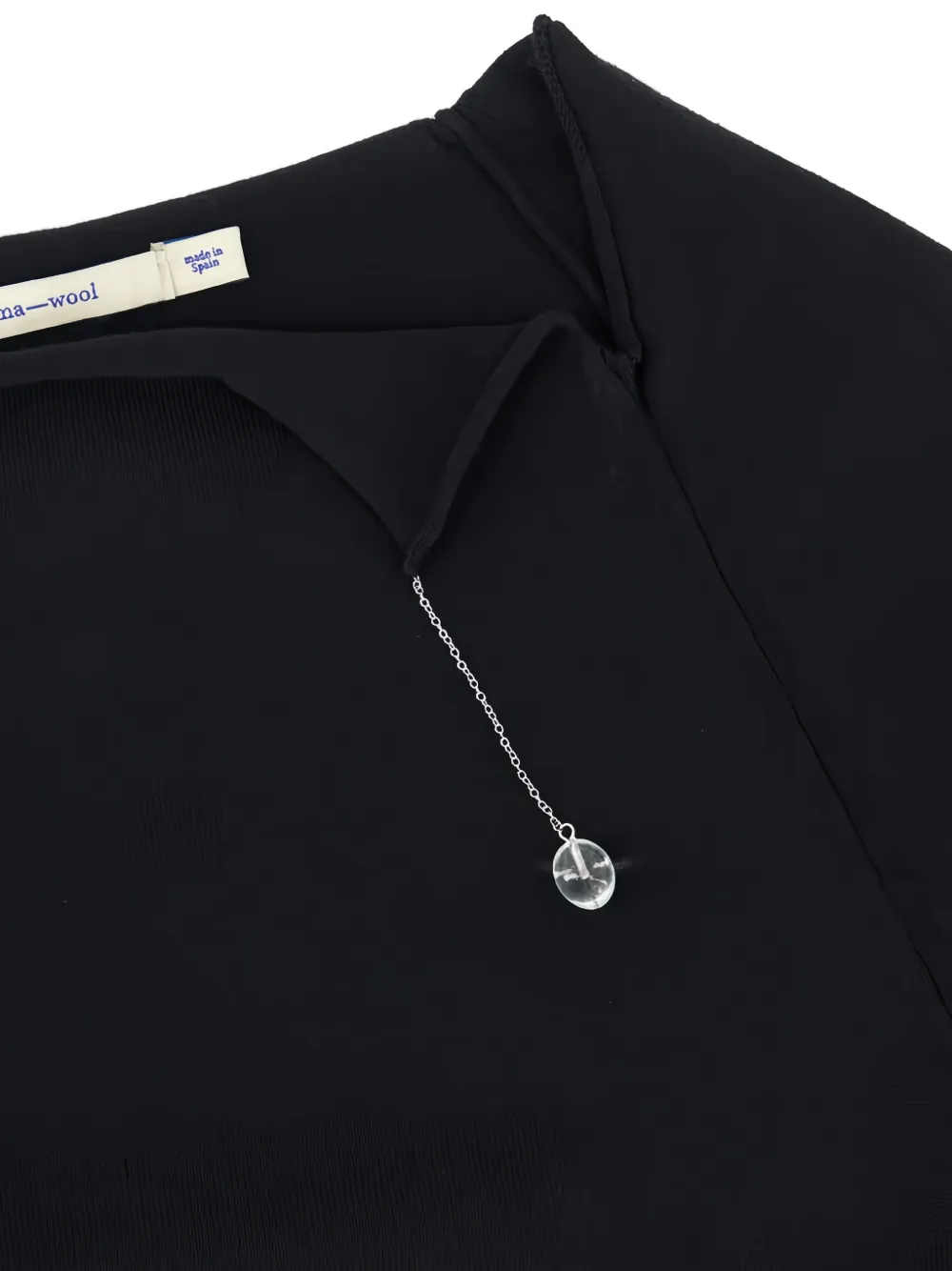 Paloma Wool Cain chain-detail Top | Black | FARFETCH CA
