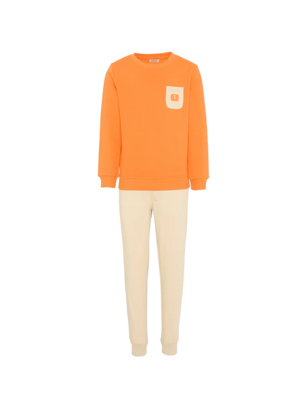 TRUSSARDI JUNIOR pocket tracksuit - Arancione