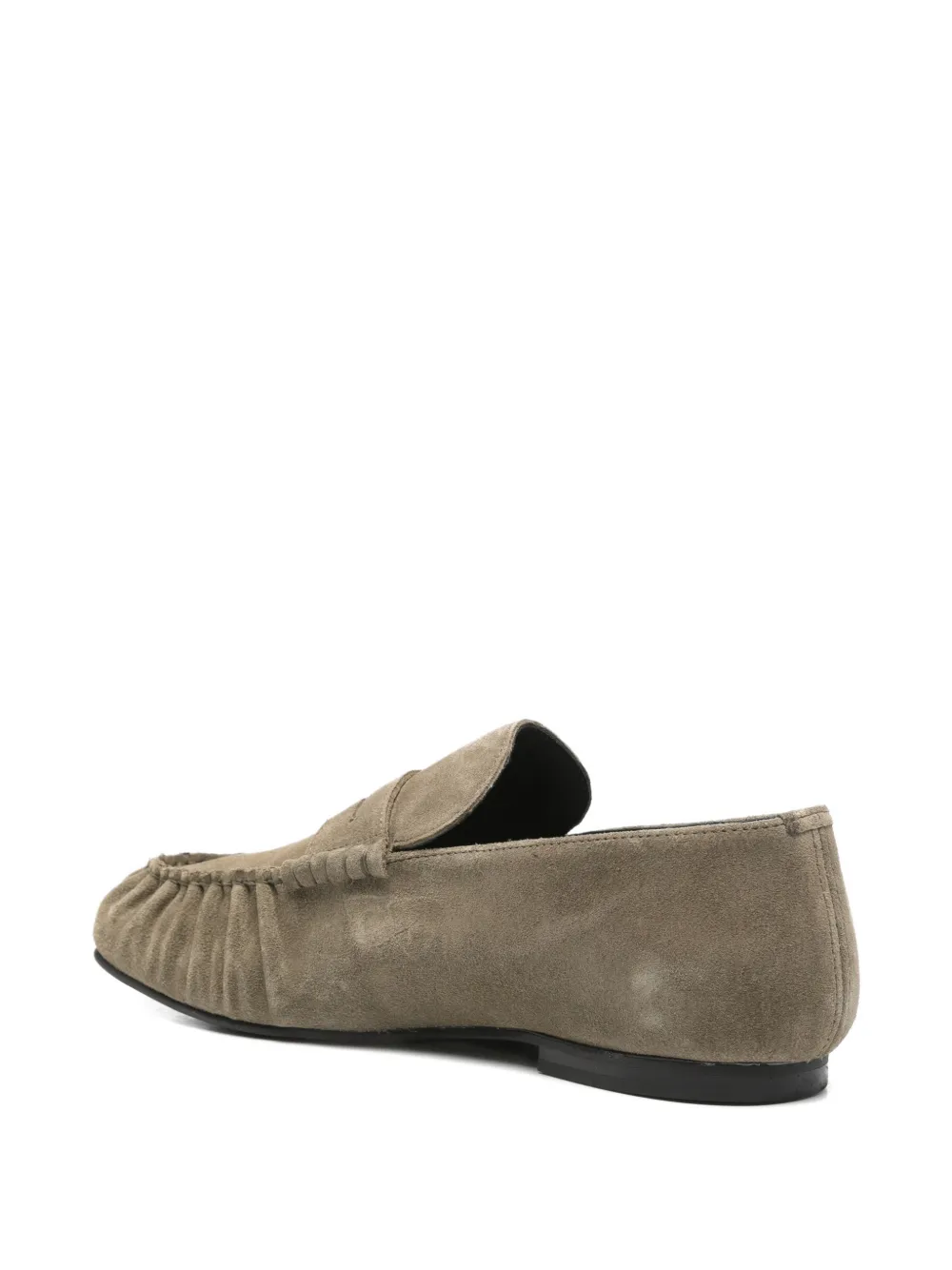 ALOHAS Aven suède loafers Groen