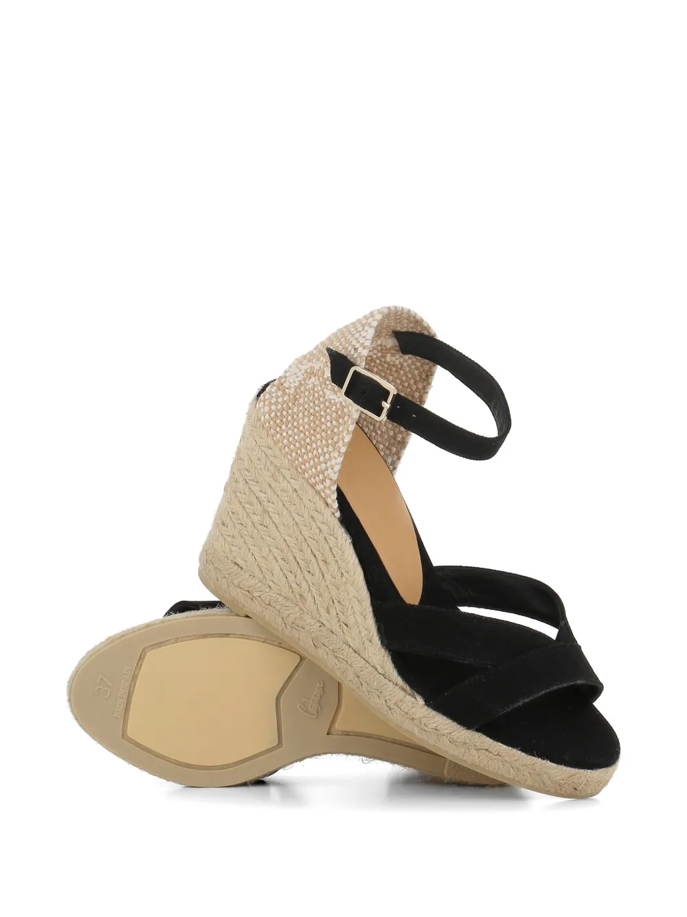 Castañer 110mm Bruna espadrilles Zwart