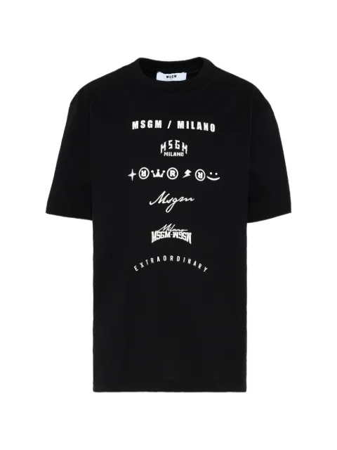 MSGM Kids graphic-print T-shirt