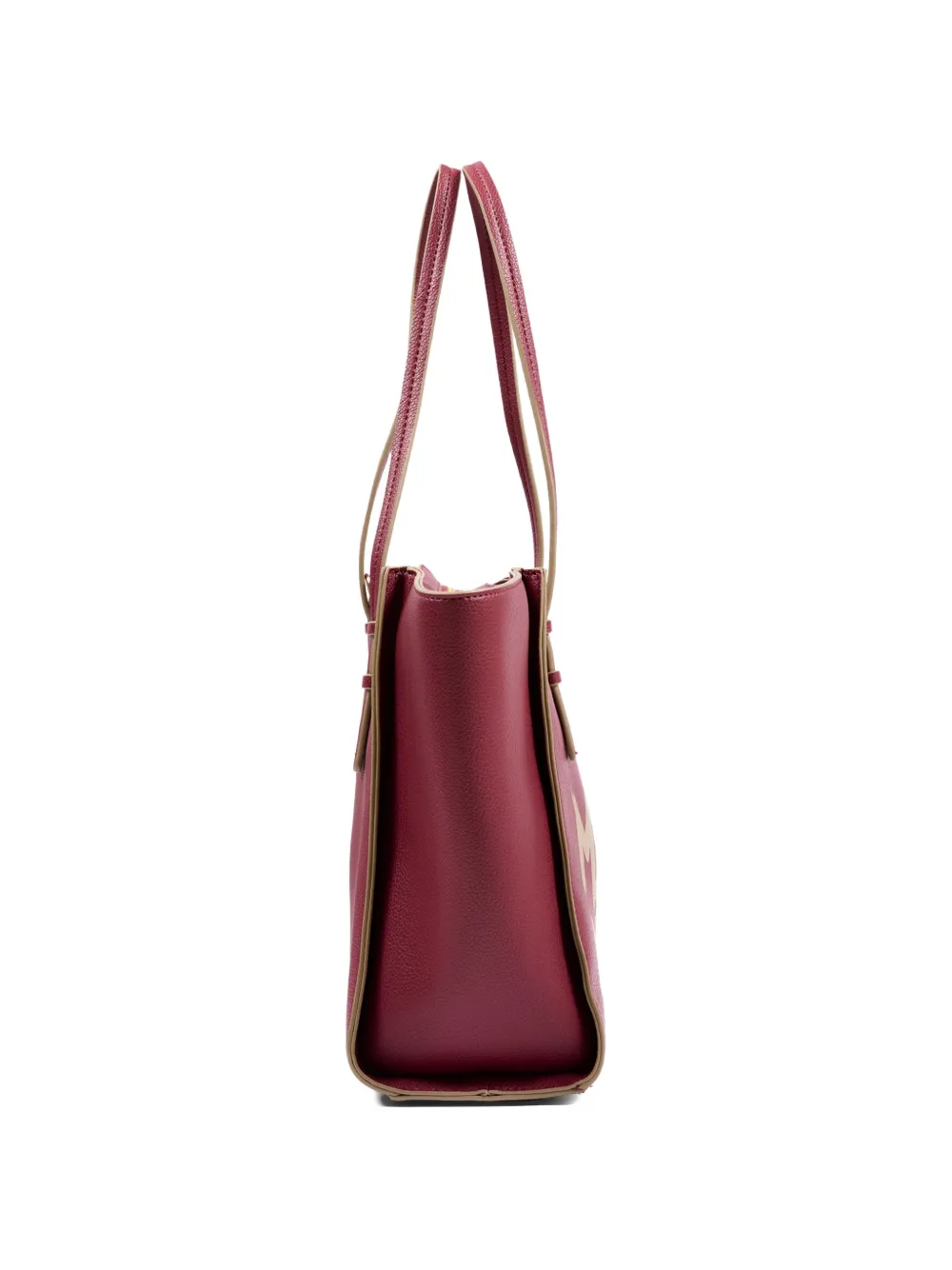 MSGM Kids Shopper met logo Rood