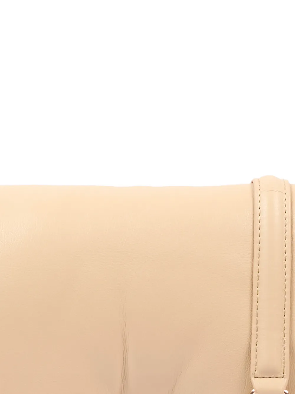 MSGM Kids Schoudertas met logoplakkaat Beige