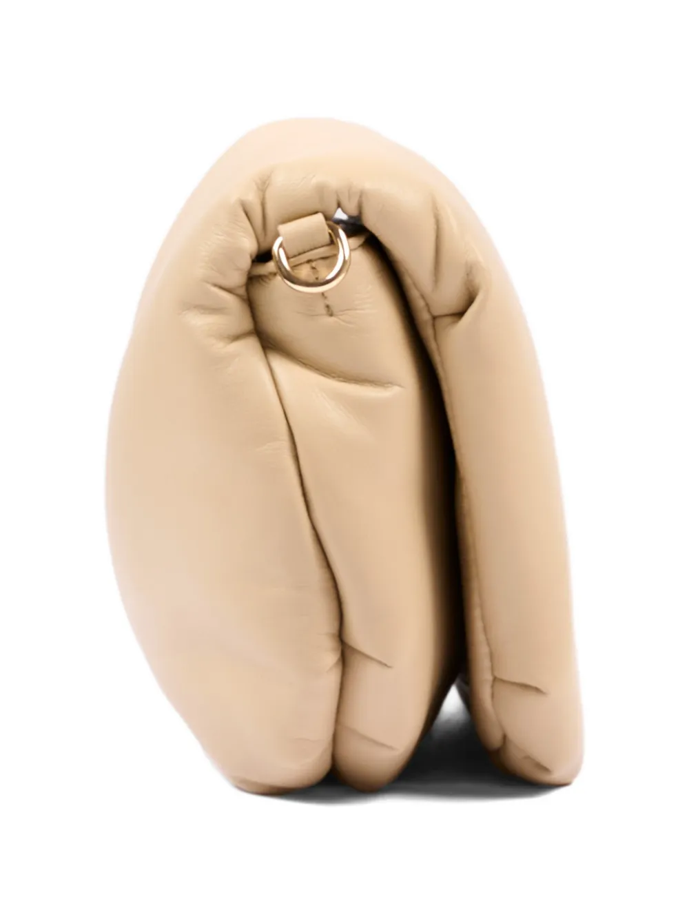 MSGM Kids Schoudertas met logoplakkaat Beige
