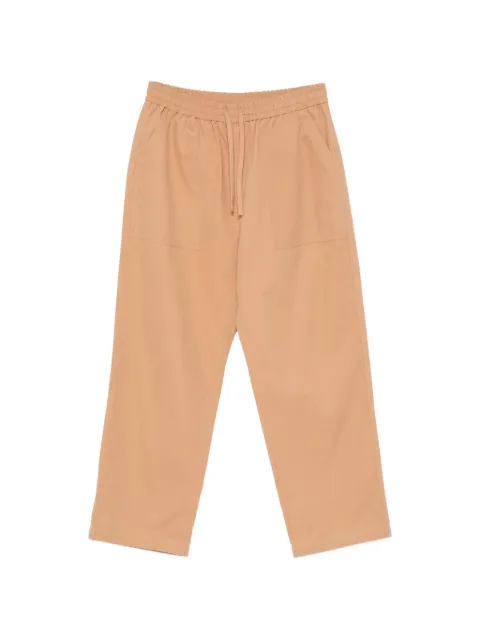 Maison Kitsuné drawstring patch-pocket trousers