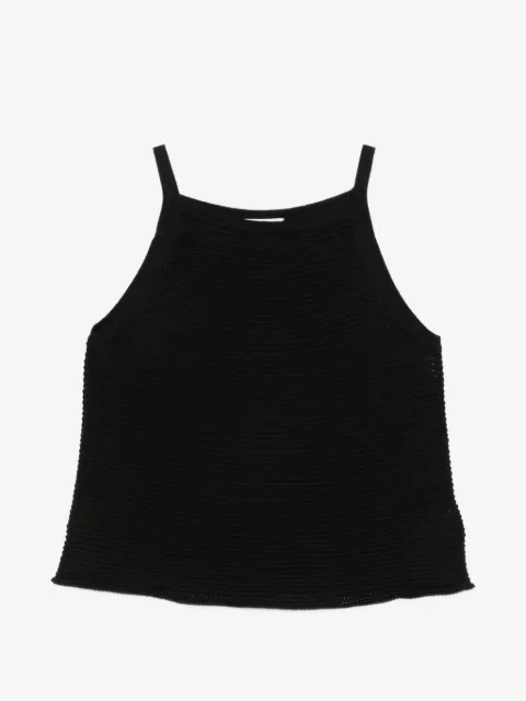 Zanone Bretel ribbed-knit top
