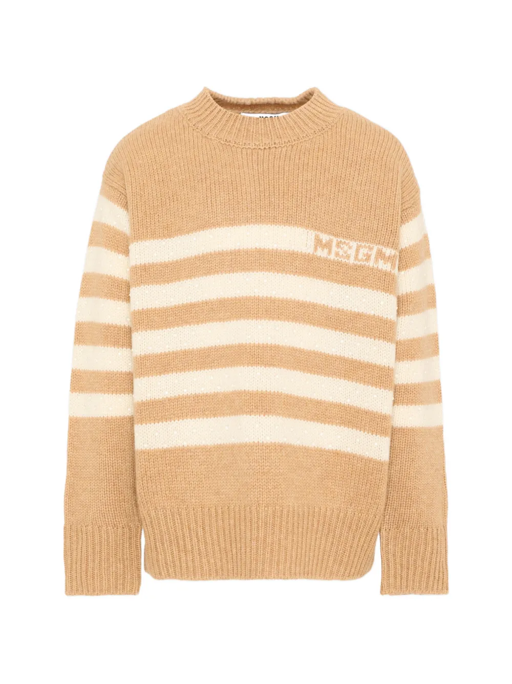 MSGM Kids striped sweater - Toni neutri