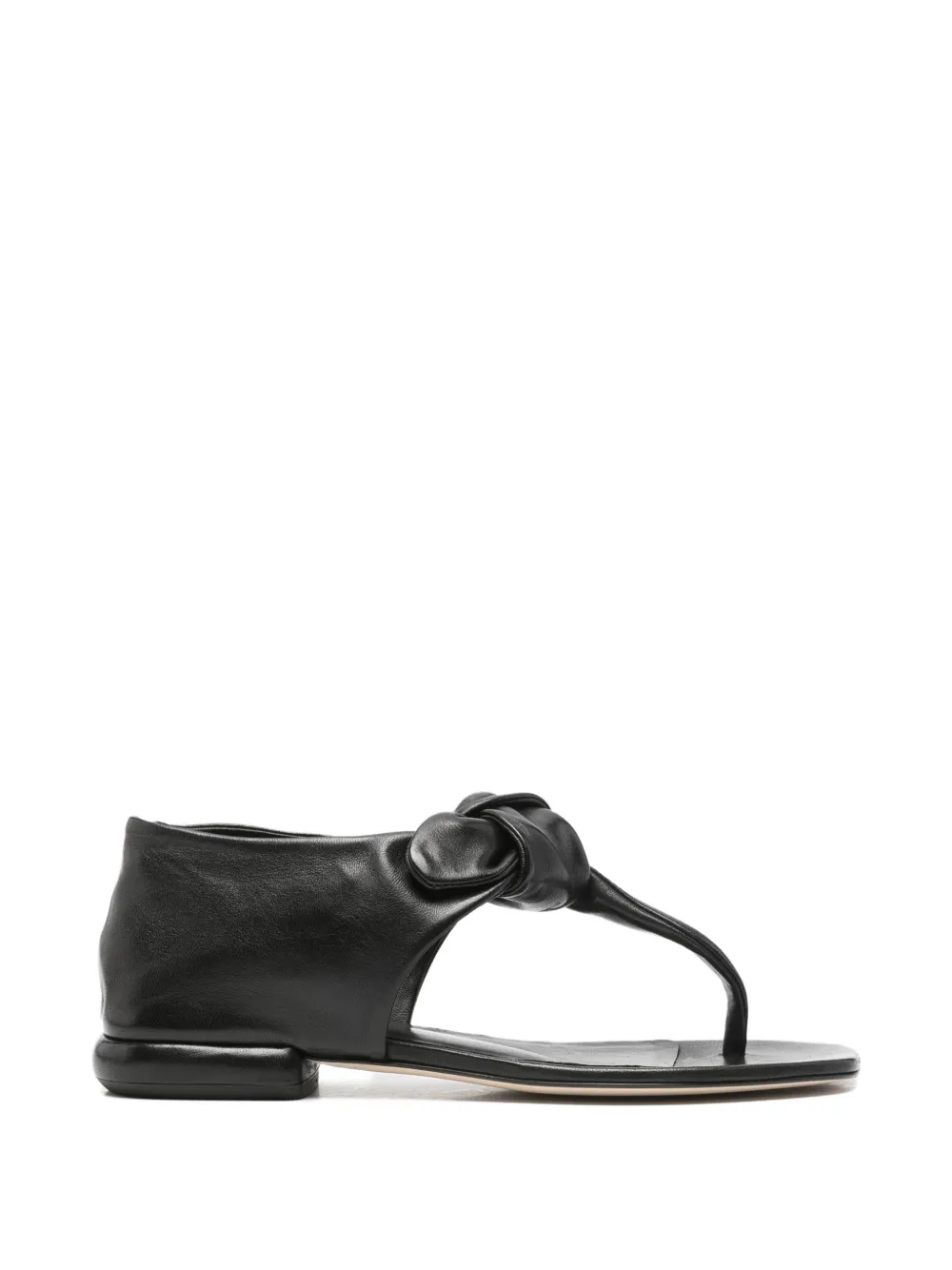 Officine Creative Suki knot-detail sandals Zwart