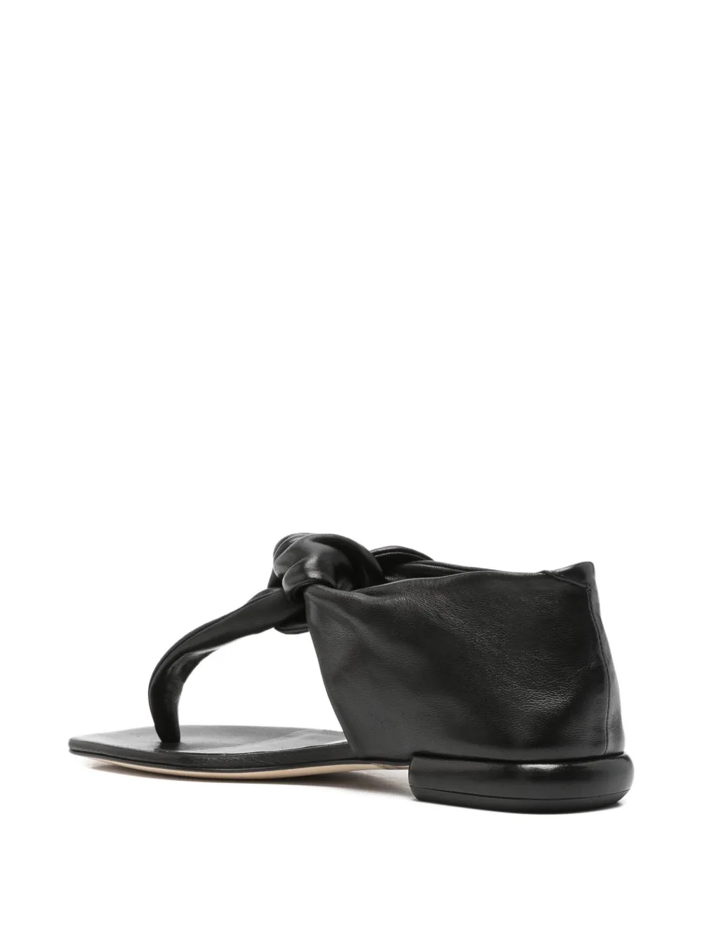 Officine Creative Suki knot-detail sandals Zwart
