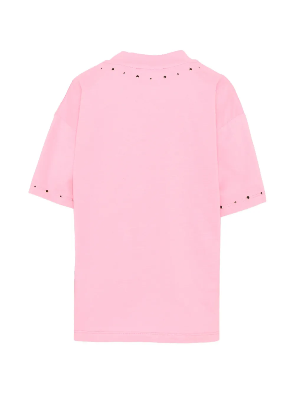 MSGM Kids T-shirt met studs Roze