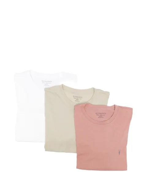 AllSaints embroidered-logo T-shirt (set of three)