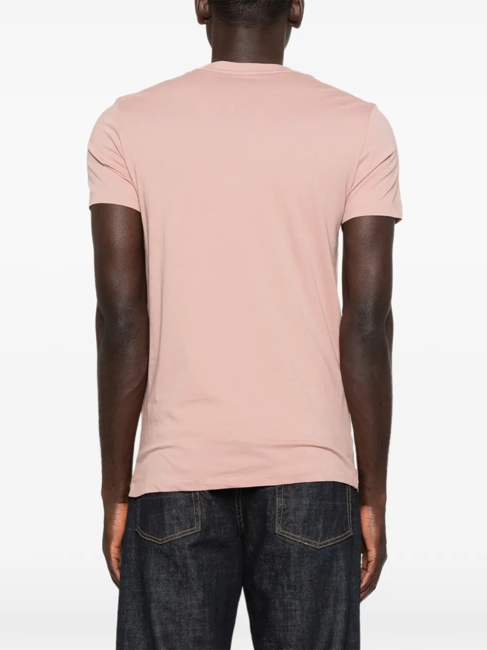 AllSaints Drie T-shirts met geborduurd logo Wit