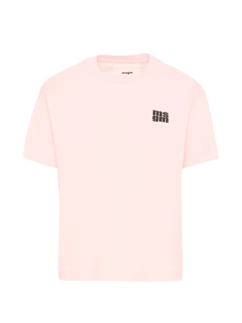 MSGM Kids logo-print T-shirt