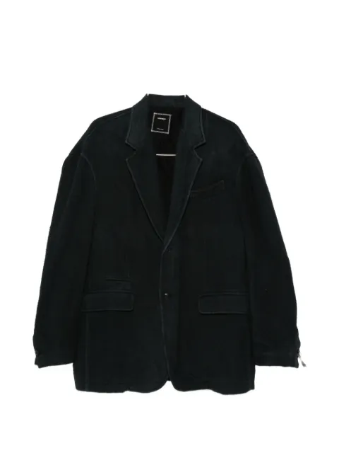 SEWMOD notched-lapel single-breasted blazer