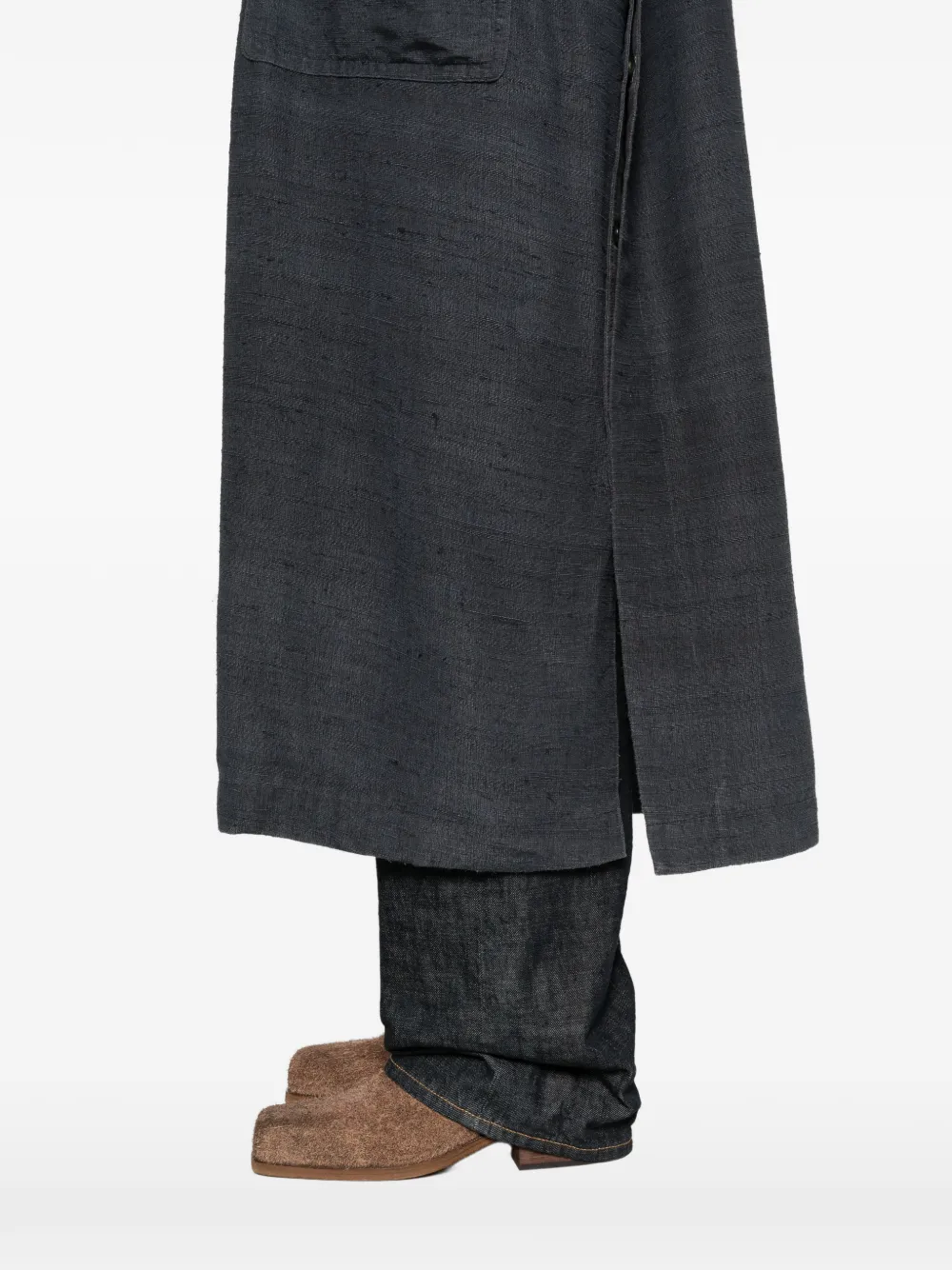 SEWMOD Overjas met raglan mouwen Blauw