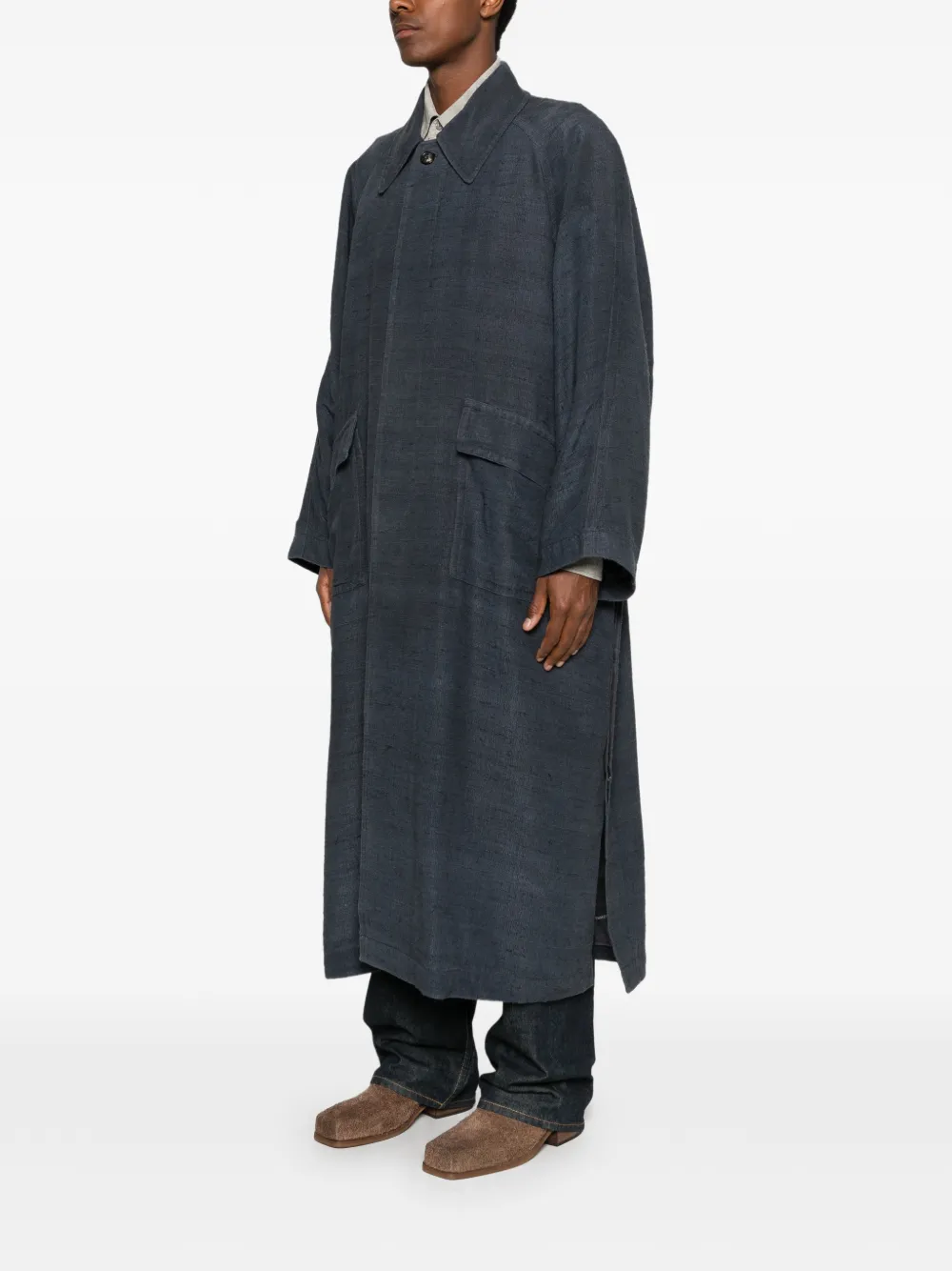 SEWMOD Overjas met raglan mouwen Blauw