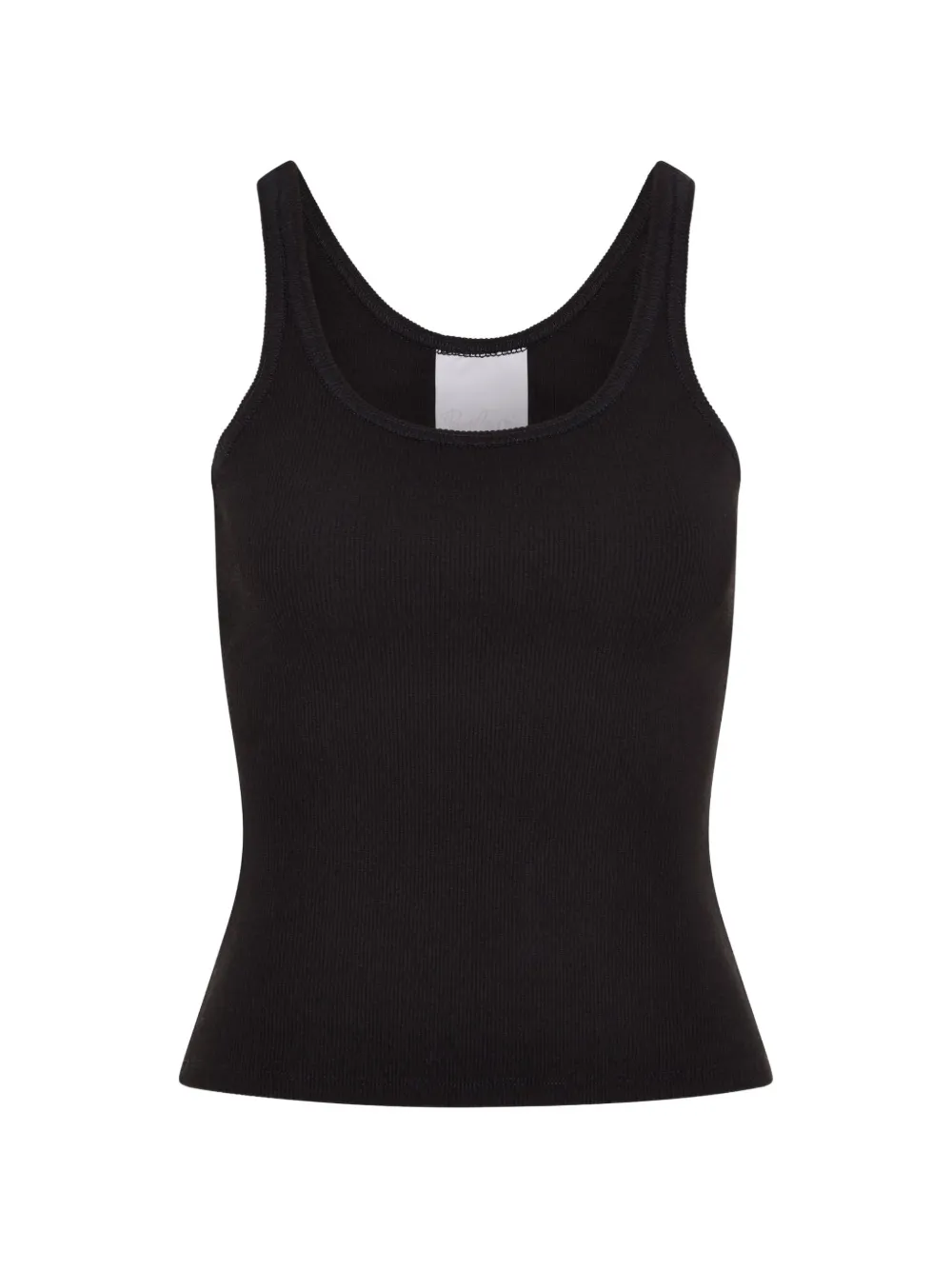 Paris Georgia ribbed top - Nero