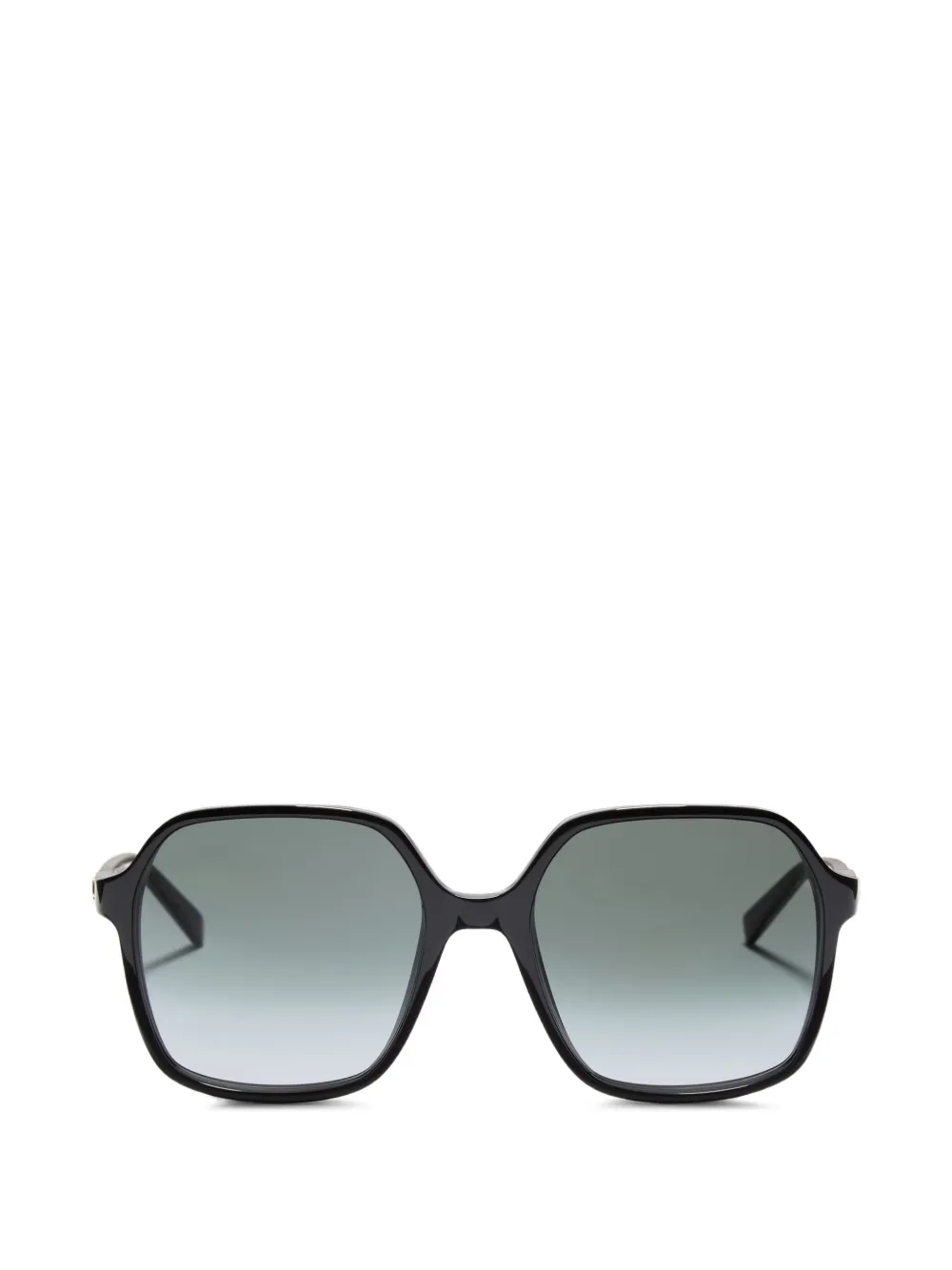 Valentino Garavani rectangular acetate sunglasses - Nero