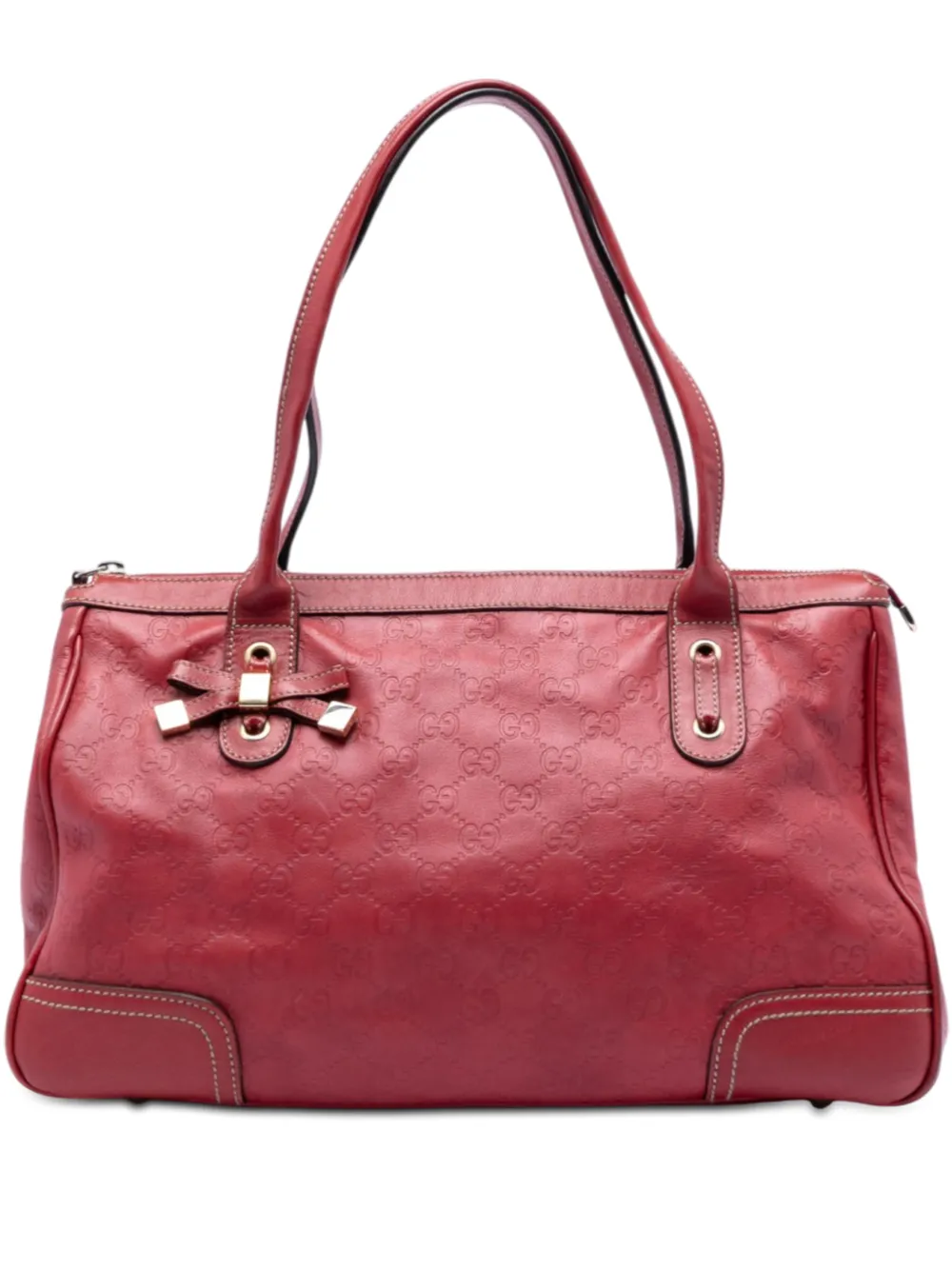 Gucci Pre-Owned 2016-2025 Medium Guccissima Princy tote bag - Rosso