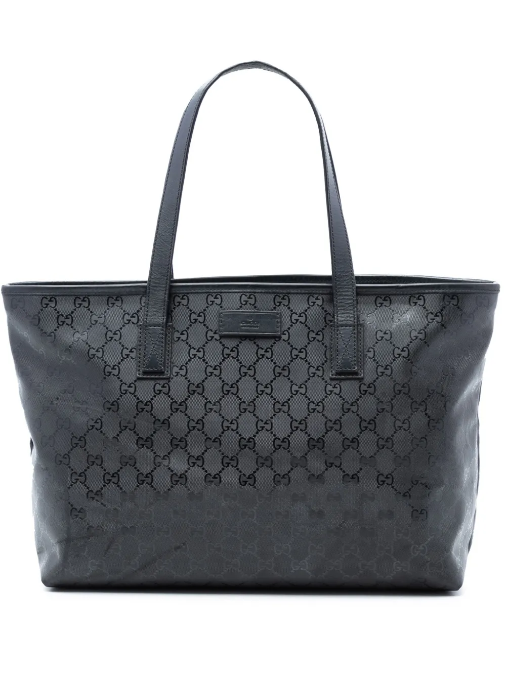 Gucci Pre-Owned 2016-2025 Medium GG Imprime tote bag - Nero