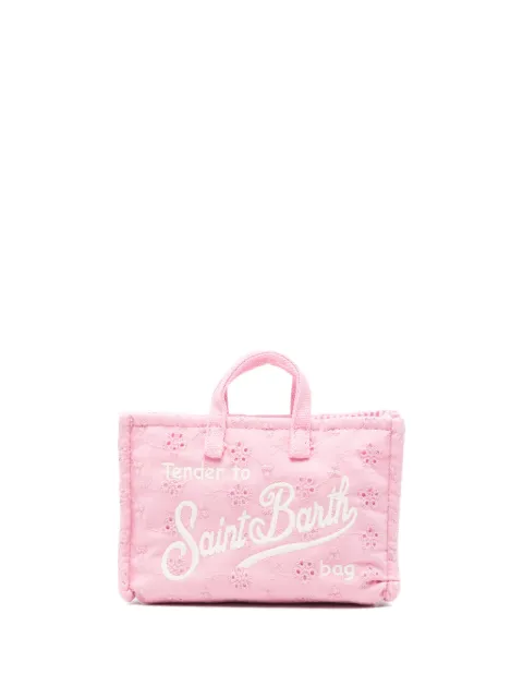 MC2 Saint Barth logo-embroidered phone bag