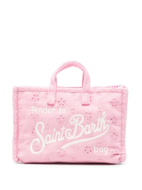 MC2 Saint Barth logo-embroidered phone bag