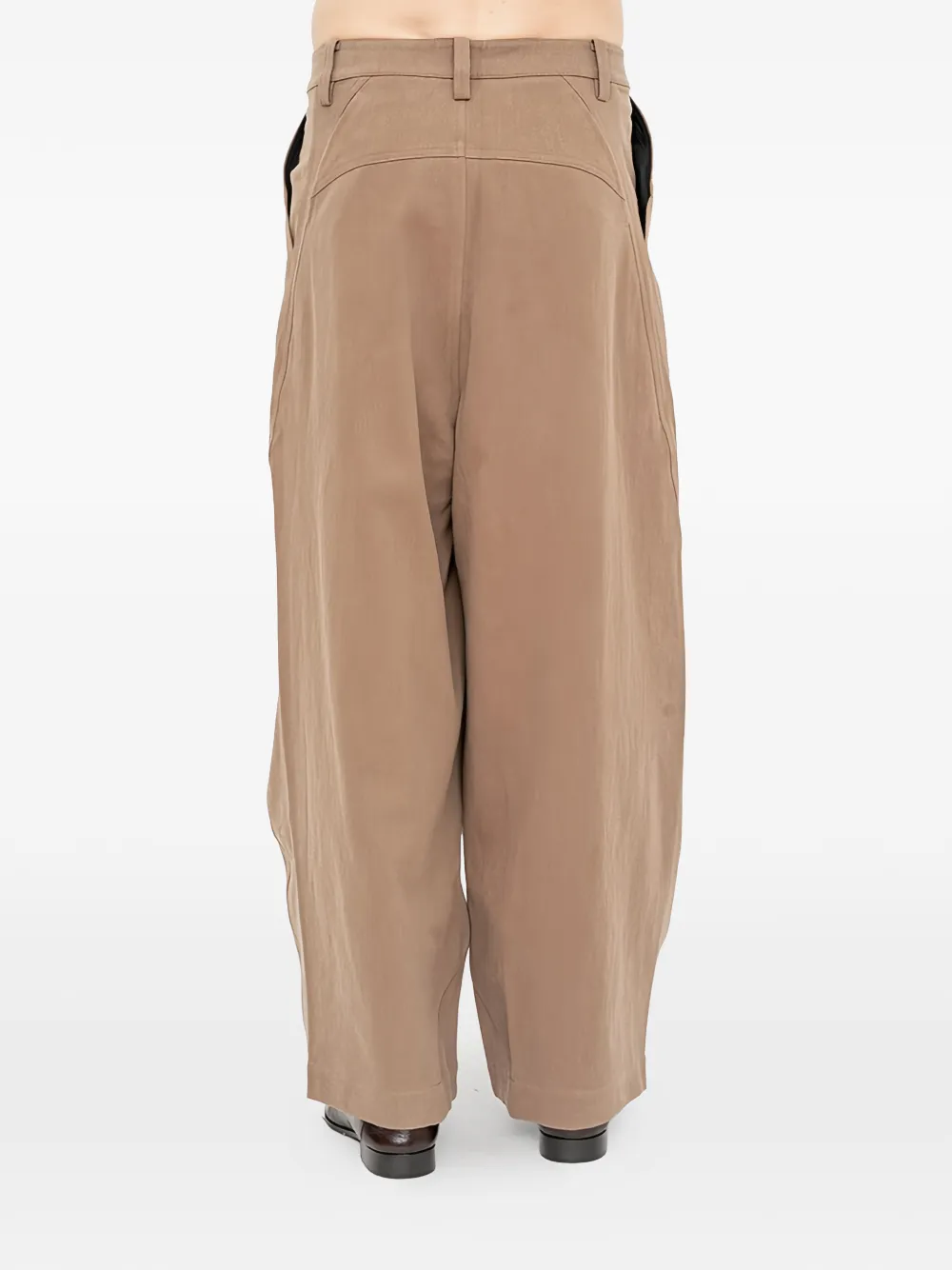 Joe Chia Cloudfold Trace broek Bruin