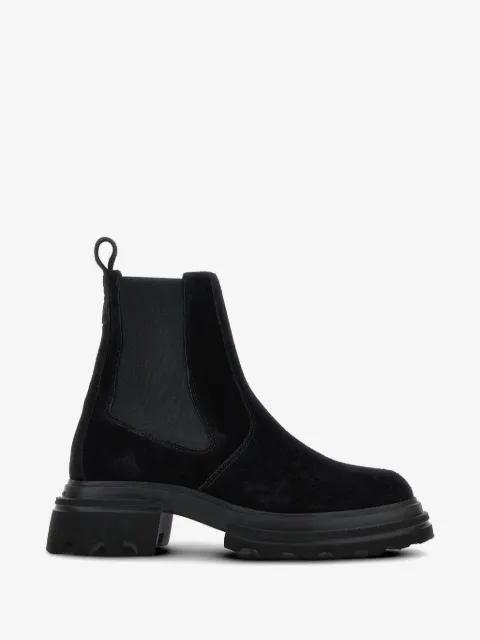 Hogan bottines en daim élastiquées