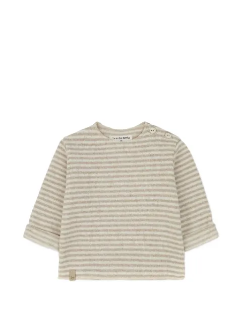 1+ In The Family striped buttoned sweater