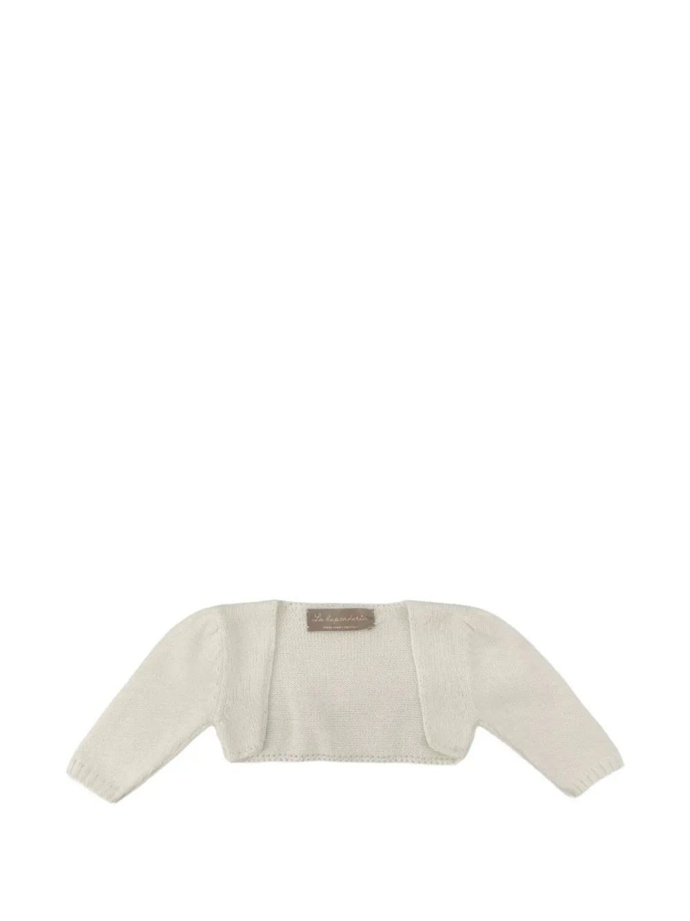 La Stupenderia long-sleeved cardigan - Toni neutri