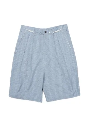 Willy Chavarria ストライプ ショートパンツ | ブルー | FARFETCH JP