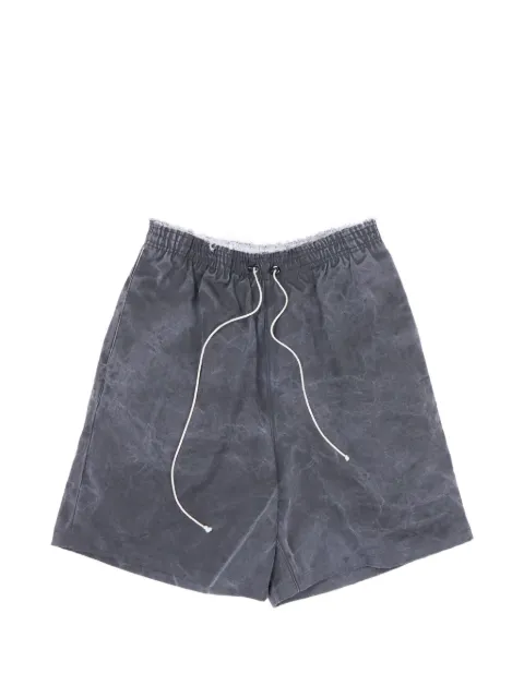Camiel Fortgens drawstring washed-effect bermuda shorts