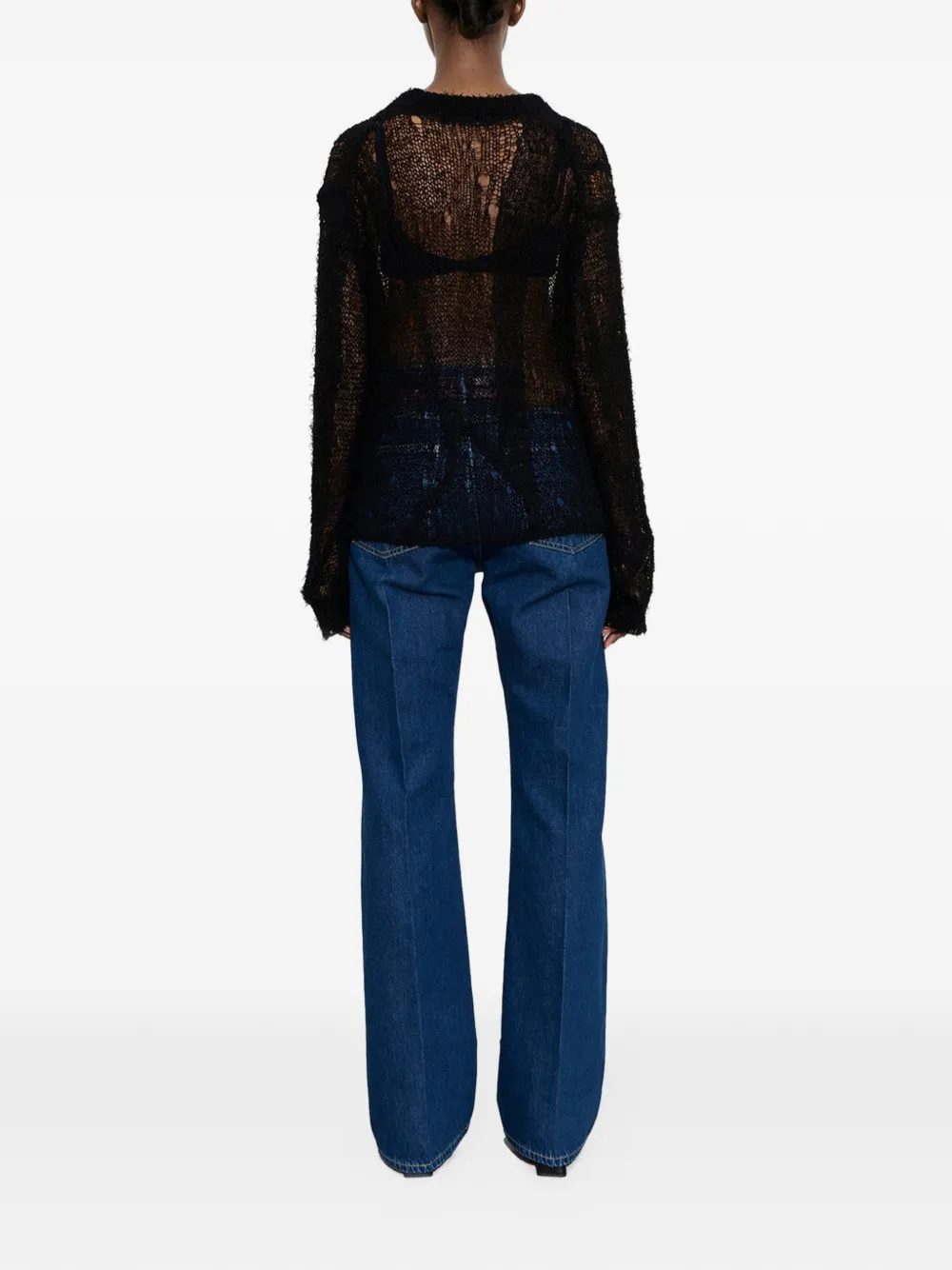 OUR LEGACY Academy V-neck Cardigan | Black | FARFETCH RO