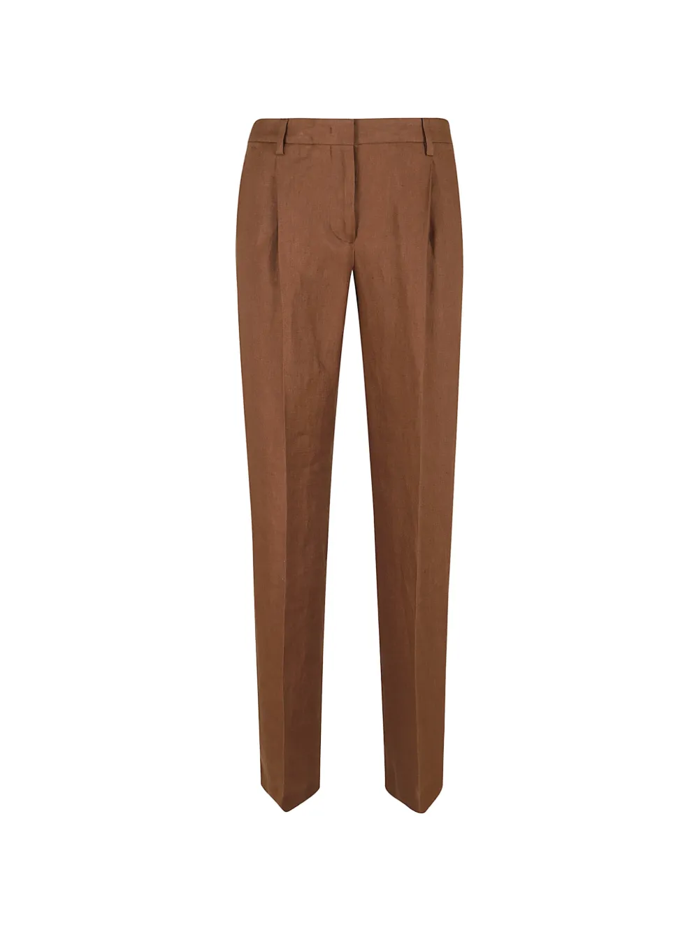 Lardini pleated pressed-crease trousers - Braun