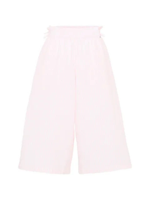 Molo striped seersucker trousers