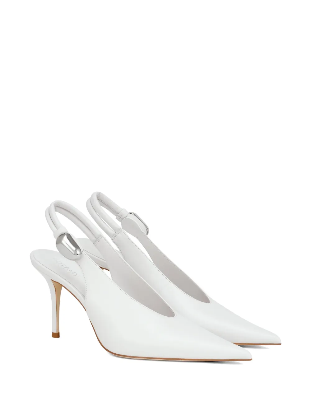 POTAMY Slingback pumps Wit
