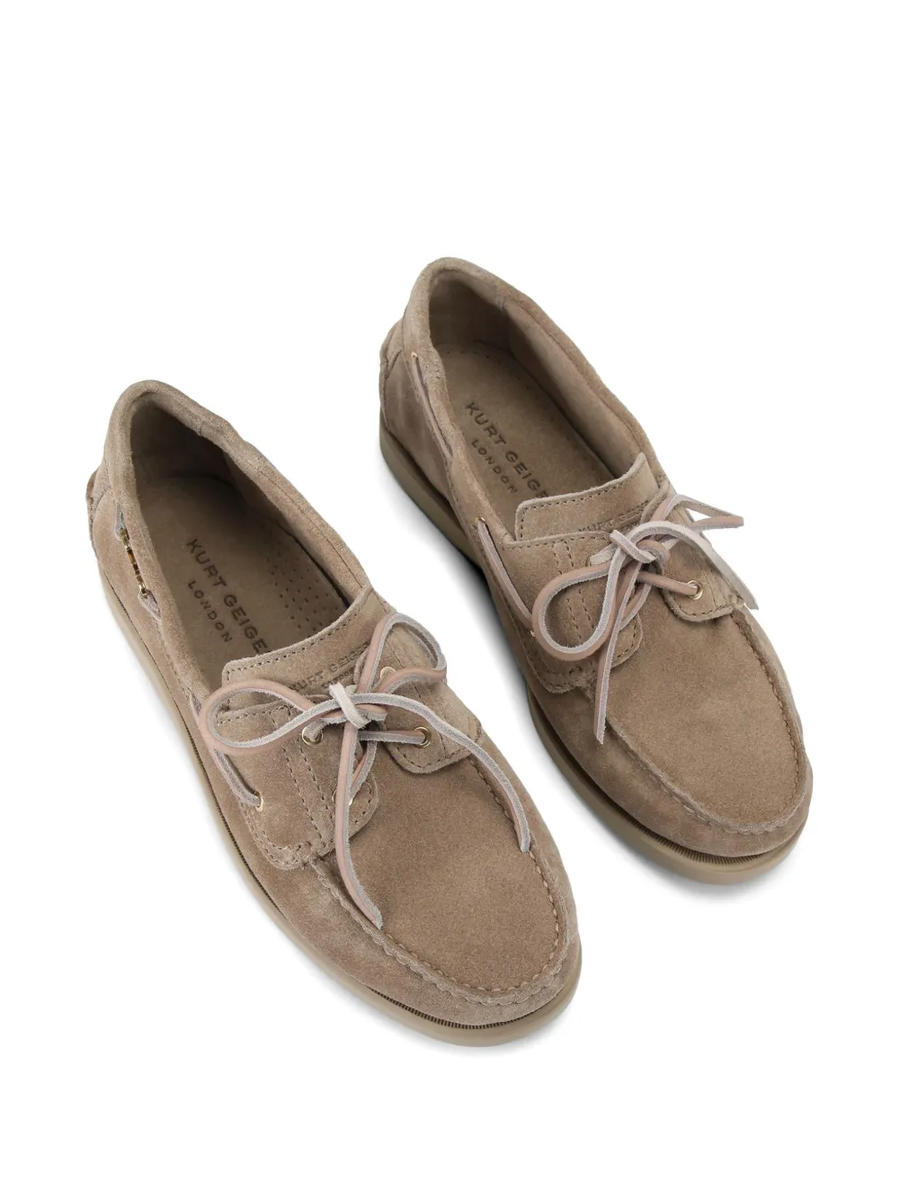 Kurt Geiger London Suède bootschoenen Beige