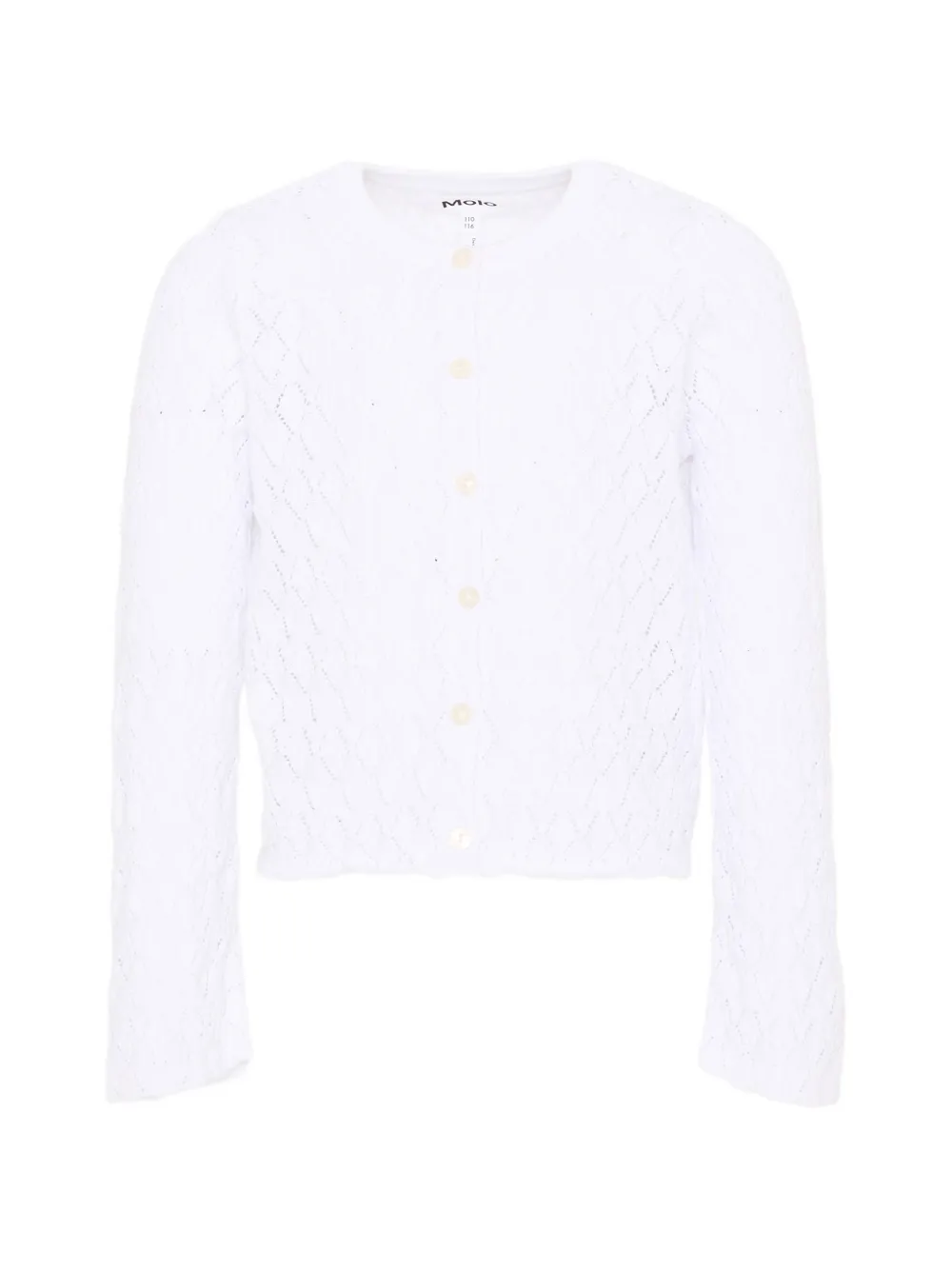 Molo knitted cardigan - Bianco