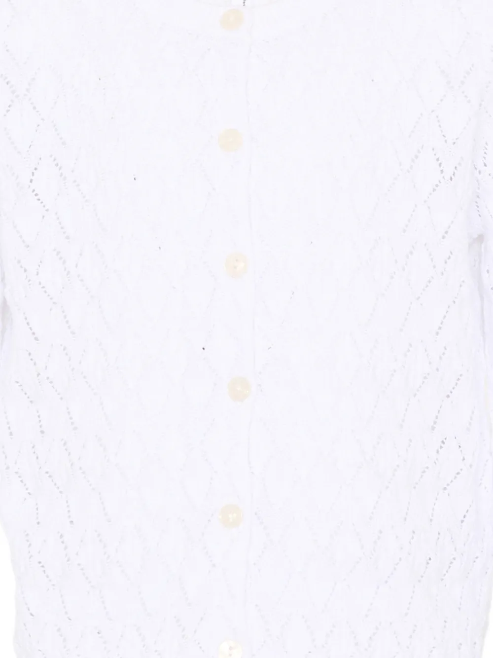 Molo Gebreid vest Wit