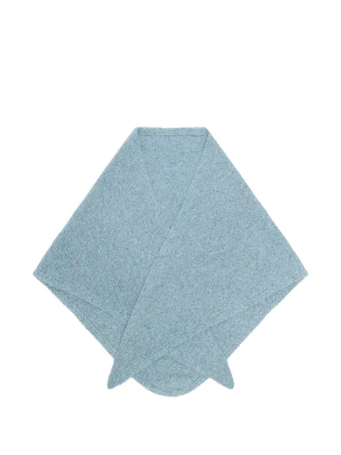 Emerson Renaldi triangle knitted scarf